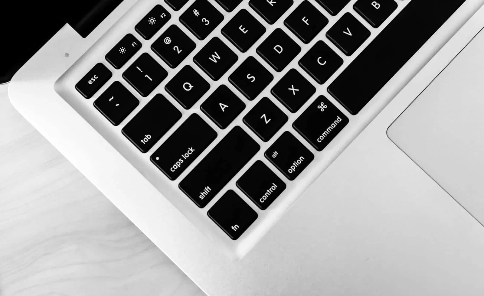 Keyboard keys used for remapping Windows shortcuts in Excel on a Mac